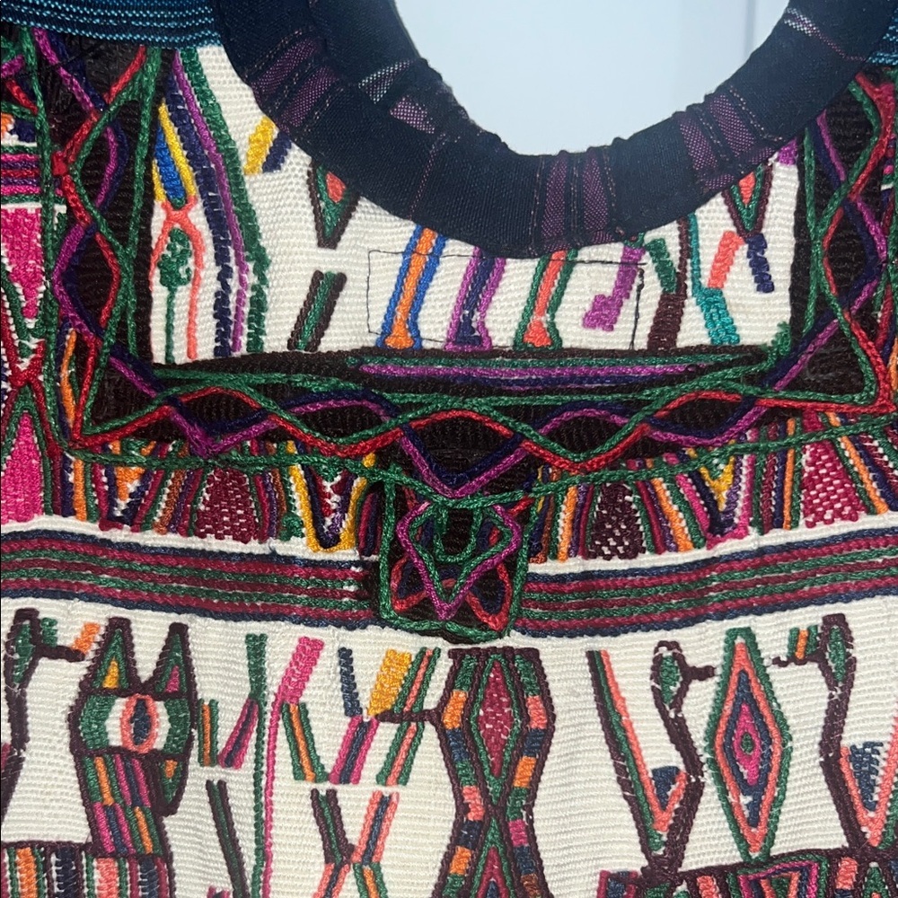 Multicolor Patterned Tote Bag - image 4